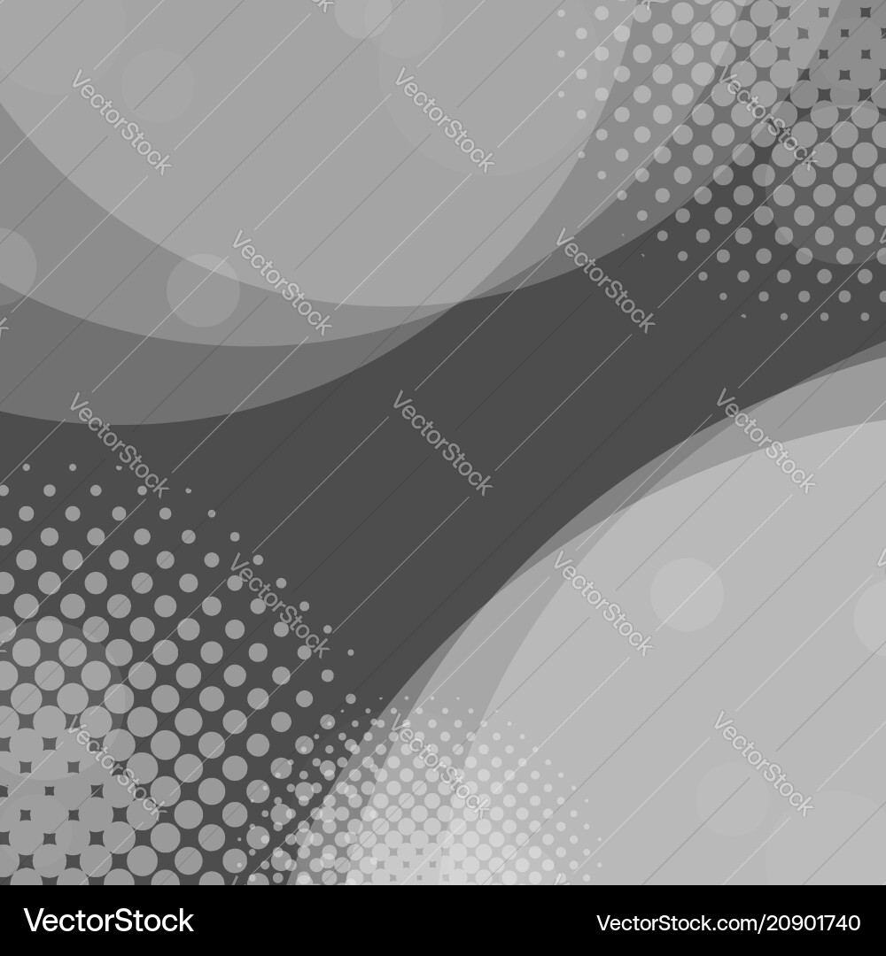 Abstract gray circles background with halftone Abstract gray circles background with halftone vector image