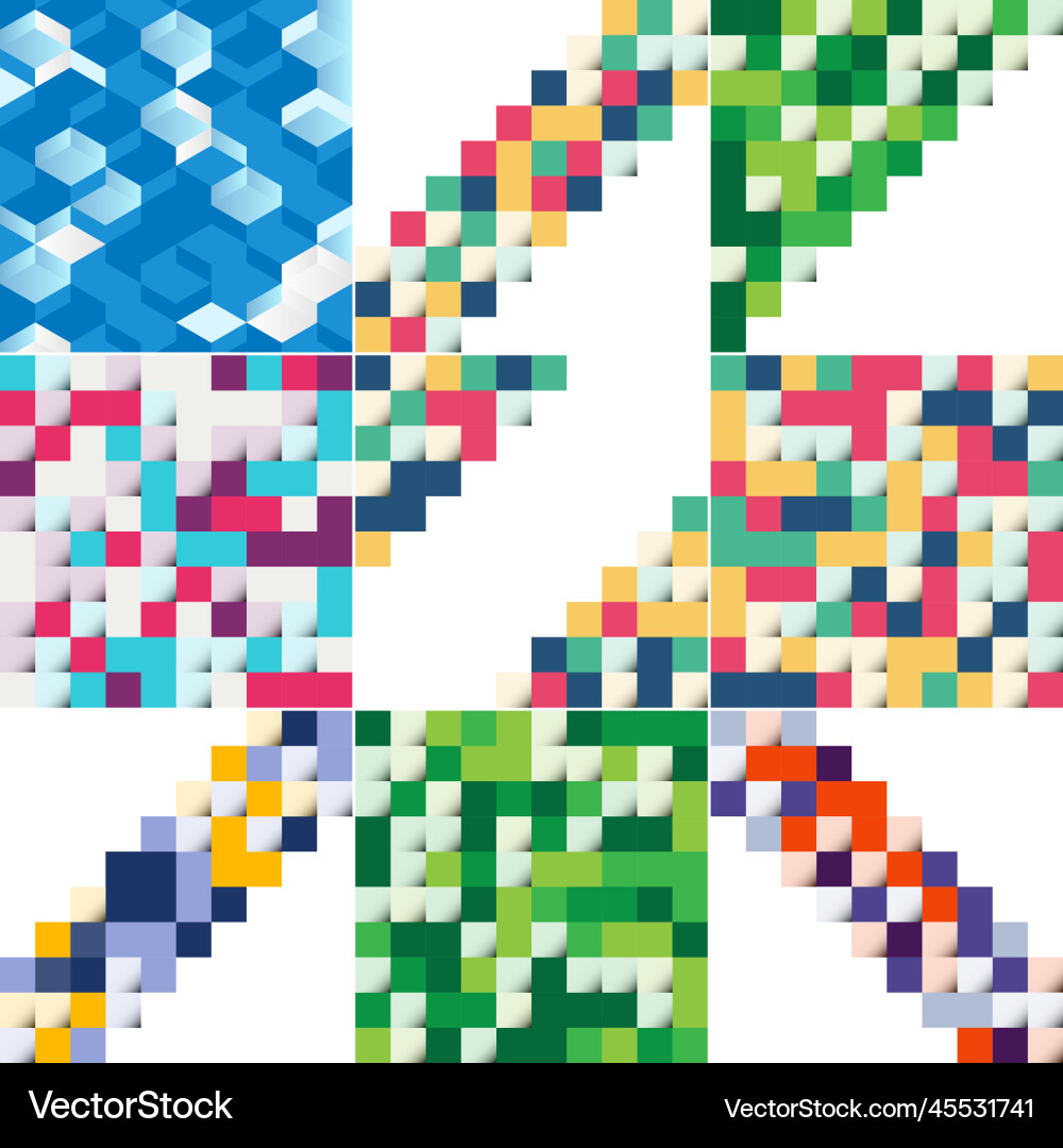 Abstract colorful square background Abstract colorful square background vector image