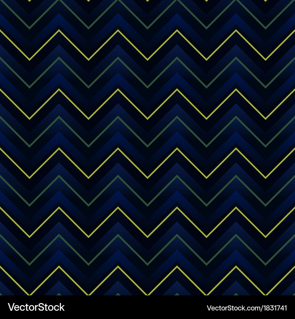 Bold Zigzag Pattern vector image