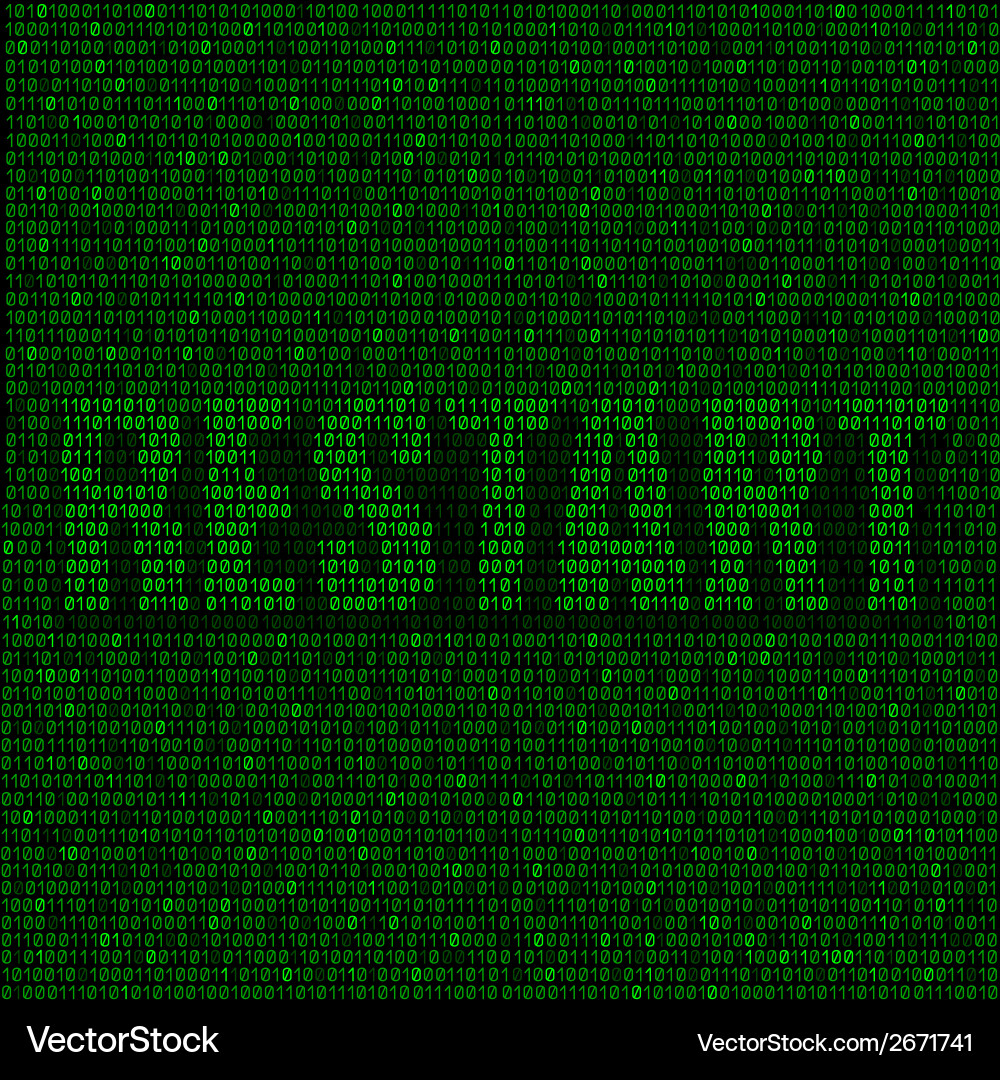 Code Restart Background vector image