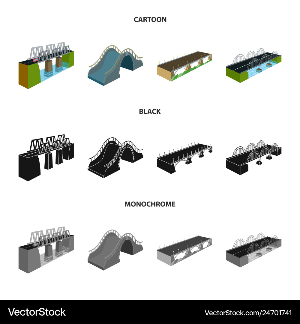 Design of connection and symbol set Design of connection and symbol set vector image