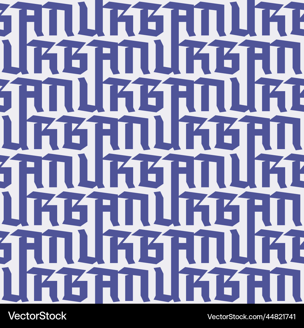 Gothic letters seamless pattern in typographic Gothic letters seamless pattern in typographic Vector Image