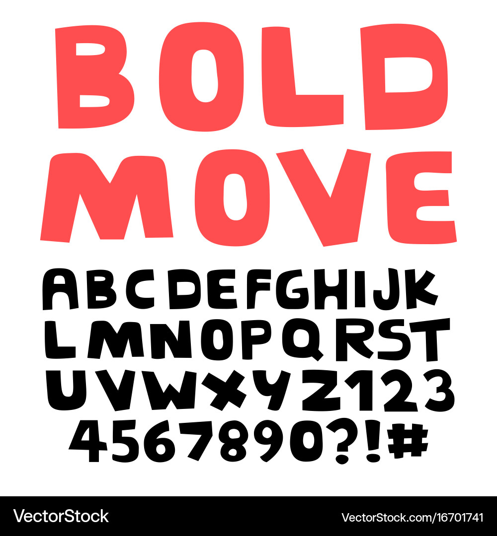 Hand drawn doodle font set Royalty Free Vector Image