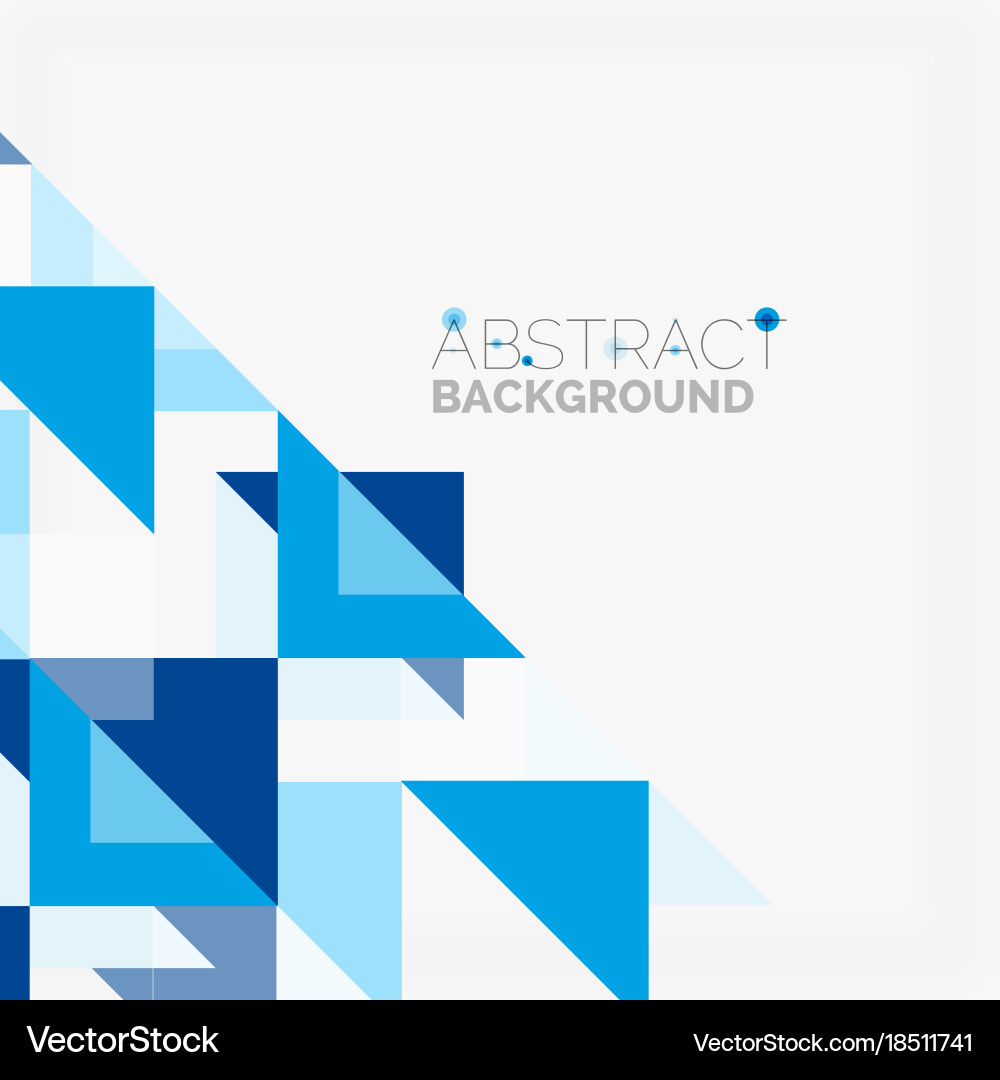 Triangle pattern design background Vector Image