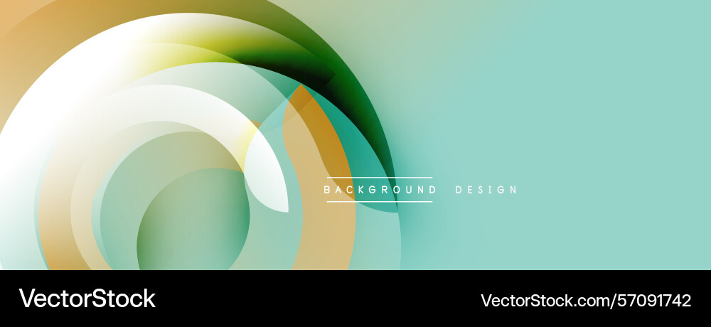 Abstract flowing layers create dynamic visual Abstract flowing layers create dynamic visual Vector Image