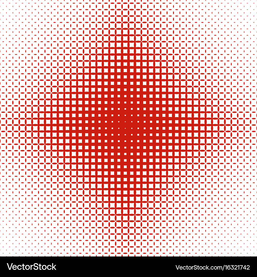 Abstract halftone ellipse grid pattern background vector image
