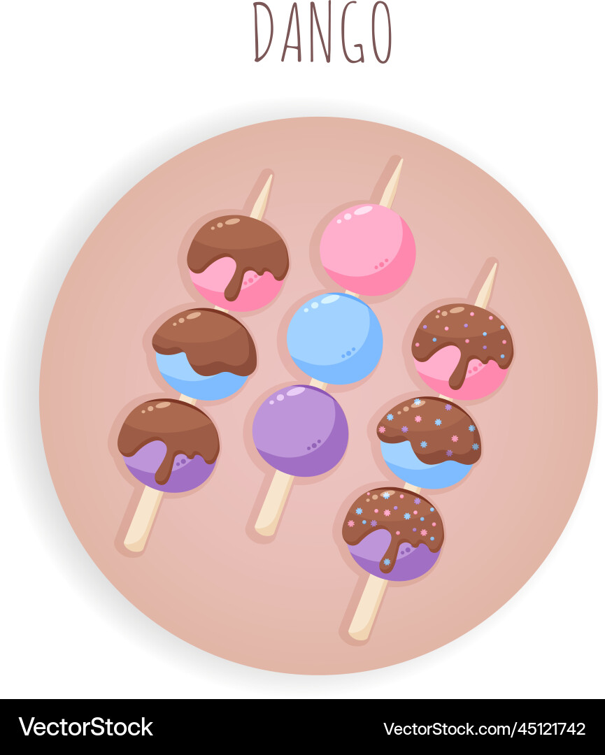 Dango Dango vektorbild