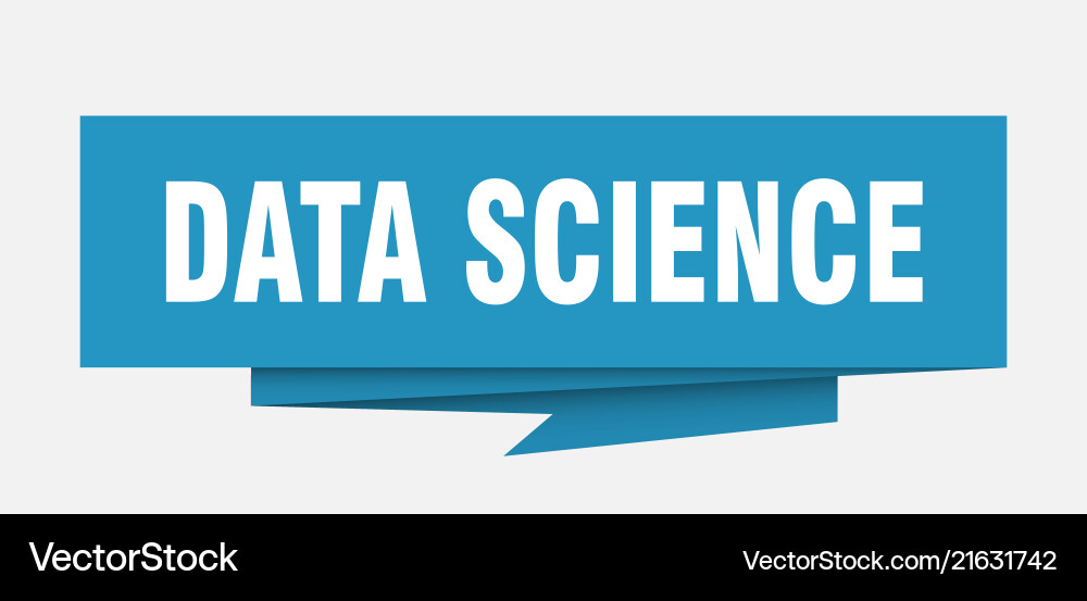 Data science Vector Image