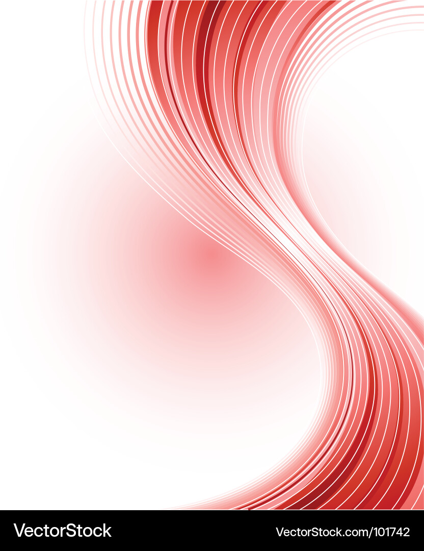 Dynamic Curved Lines Background vector image
