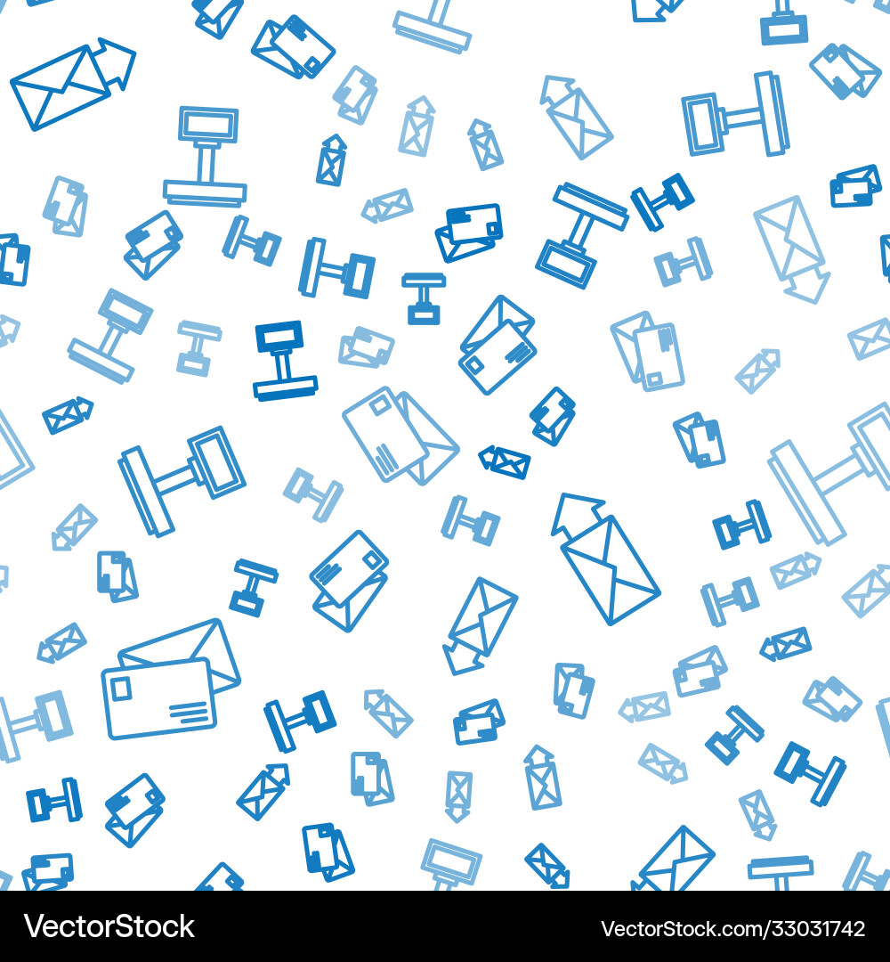 Set line envelope and scale on seamless vector image