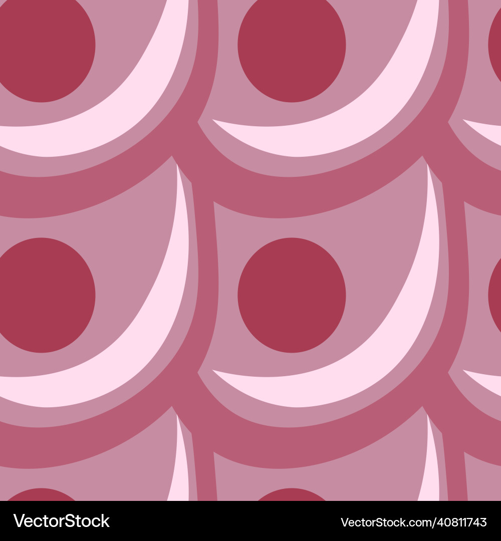 A seamless pattern on square vector image