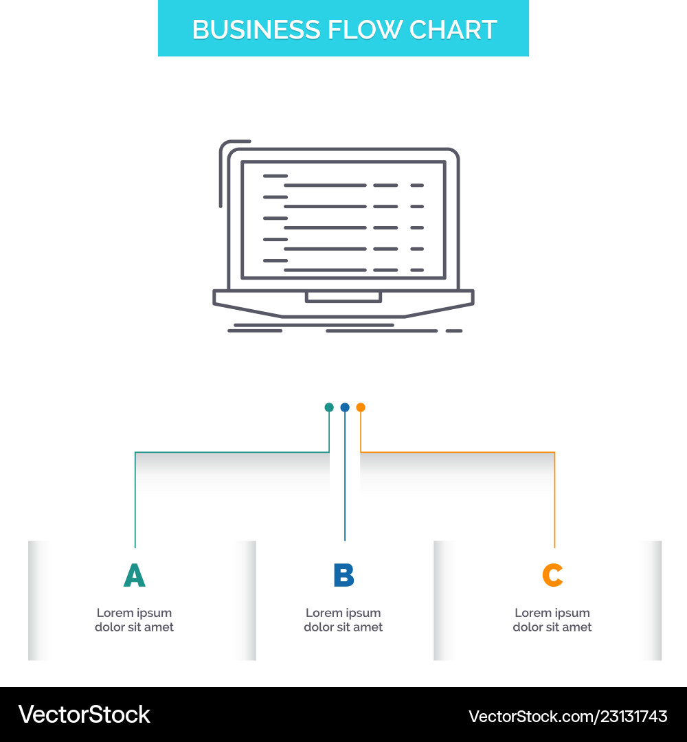 Api App Codierung Entwickler Laptop Business Flow Api App Codierung Entwickler Laptop Business Flow vektorbild