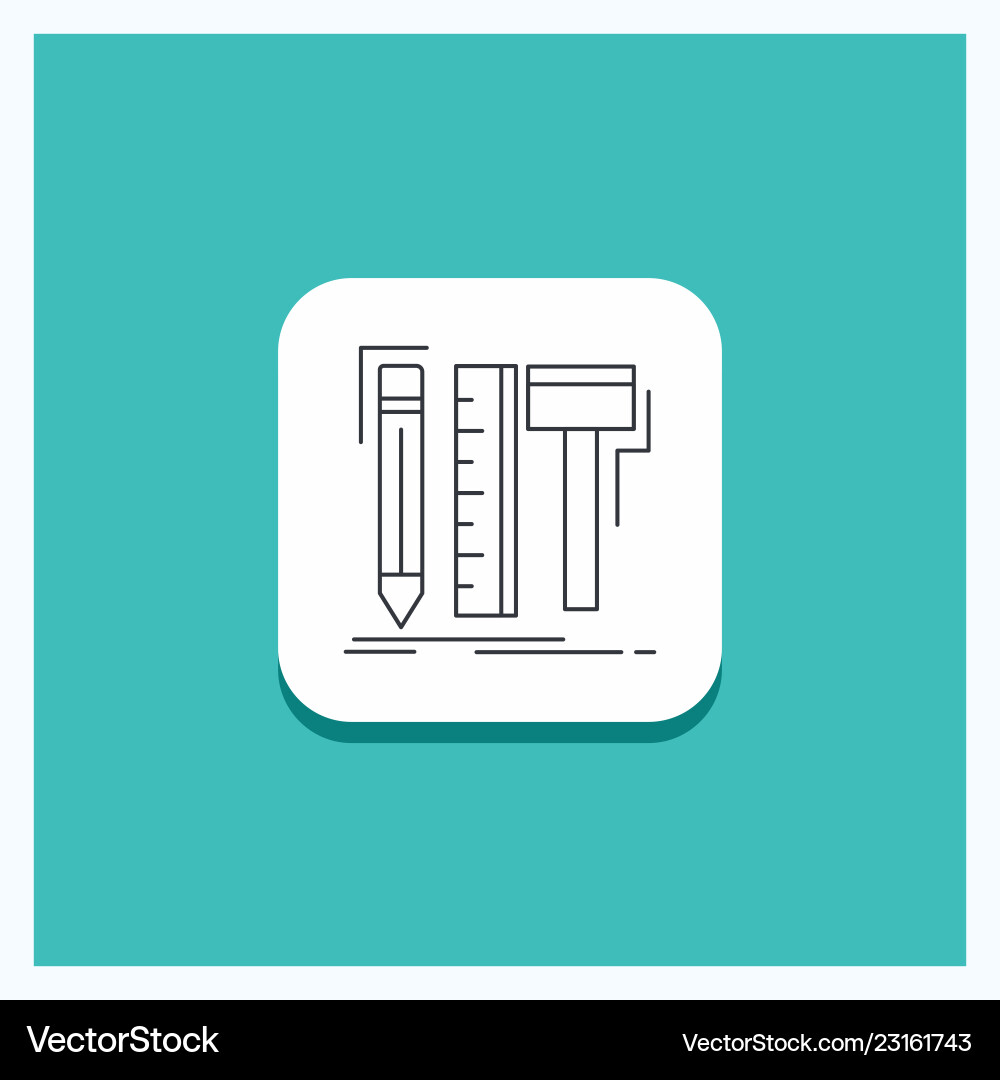 Round button for design designer digital tools Round button for design designer digital tools Vector Image