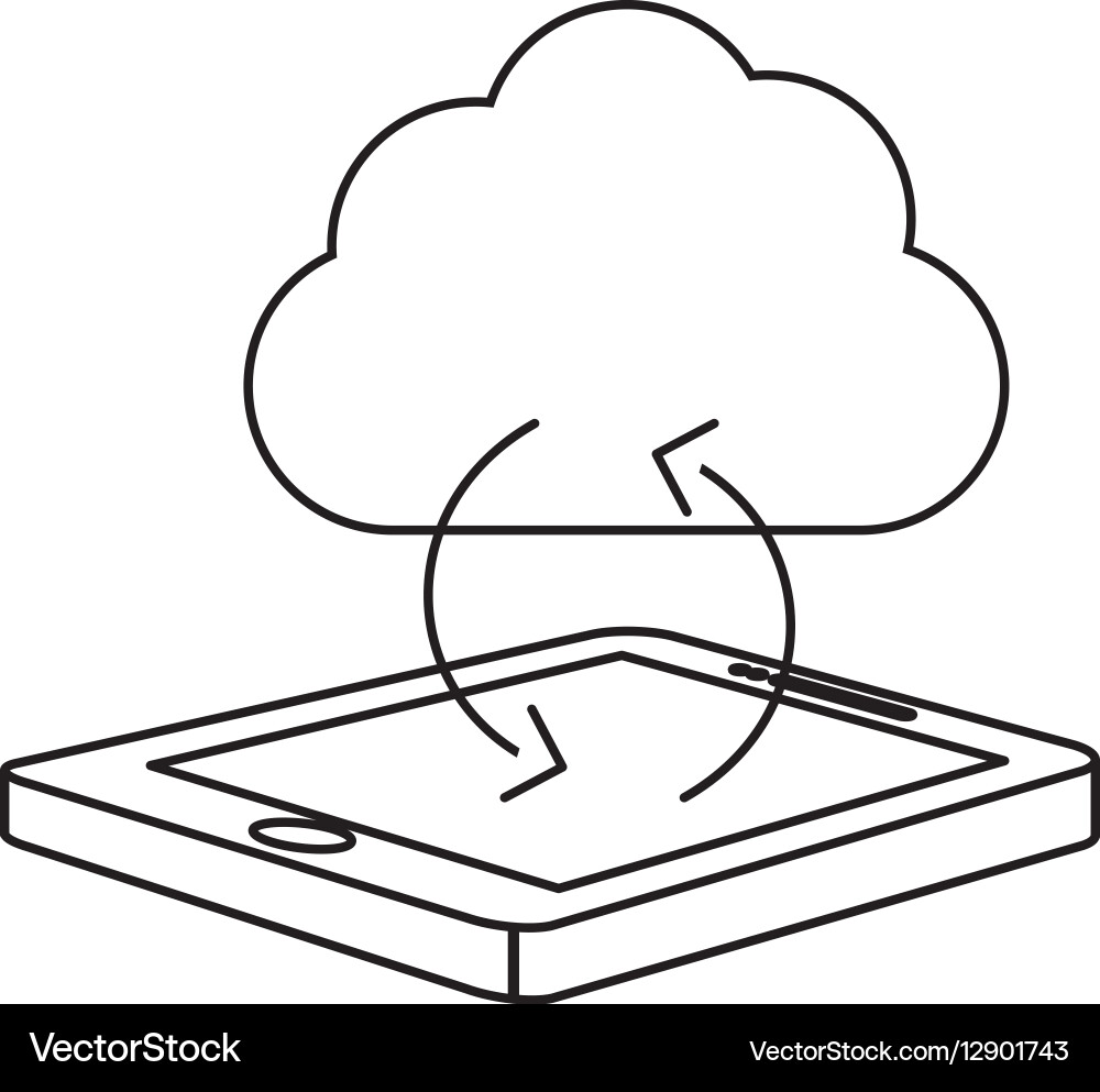 Smartphone optimization and tuning data center vector image