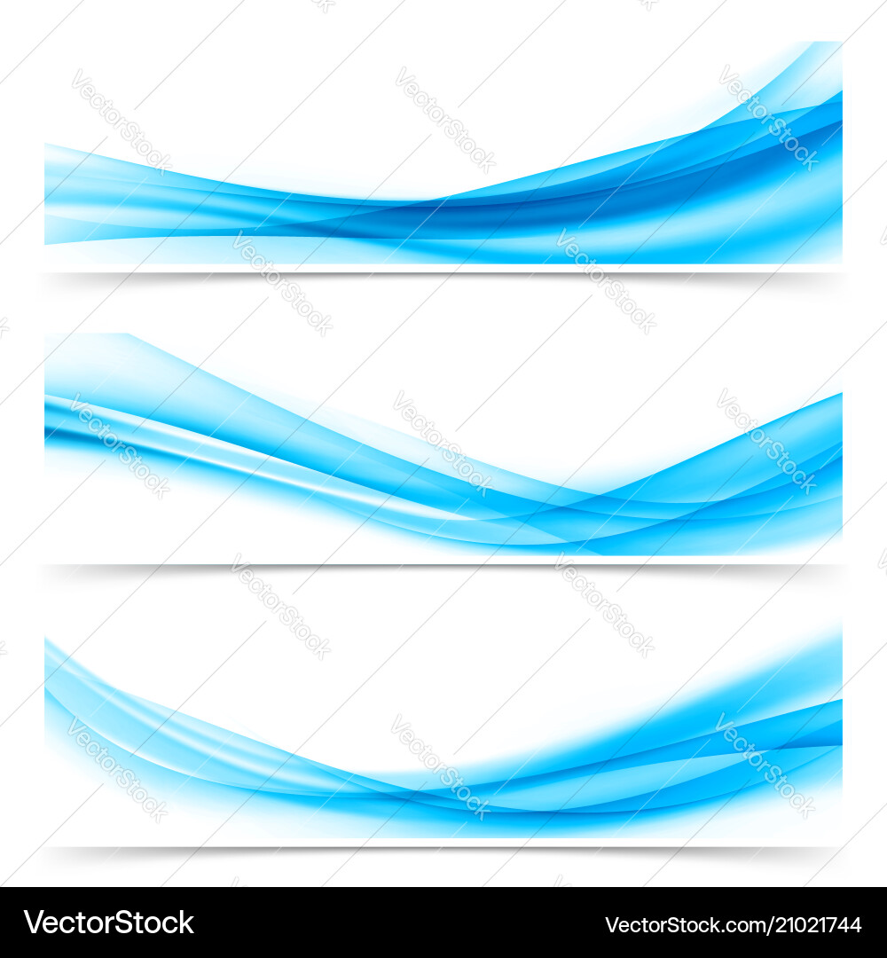Bright blue soft elegant smoke swoosh air line Bright blue soft elegant smoke swoosh air line vector image