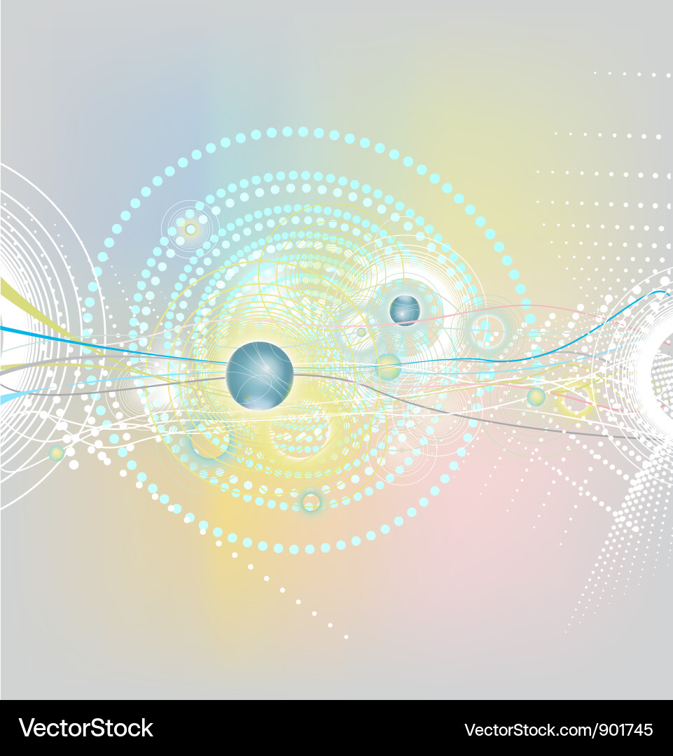 Dynamic Line Pattern Background vector image