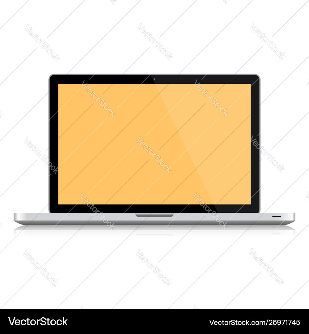 Notebook laptop computer Vector Image