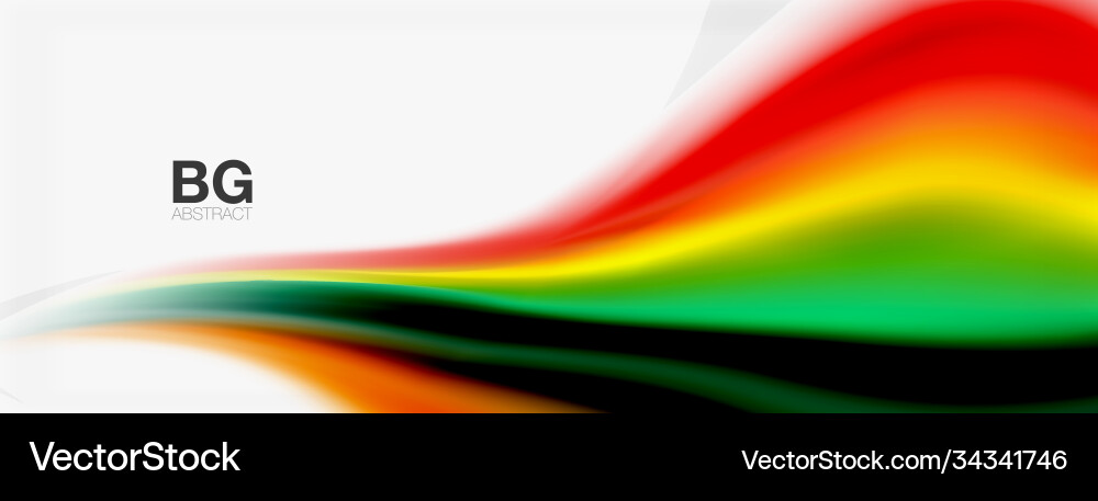 Abstract background smooth flowing lines blurred Abstract background smooth flowing lines blurred vector image