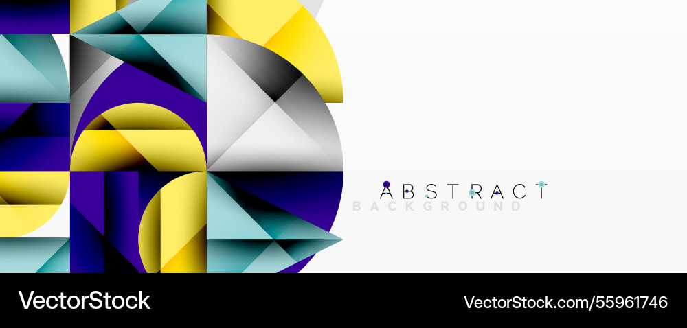 Abstract geometric design with intersecting Abstract geometric design with intersecting Vector Image