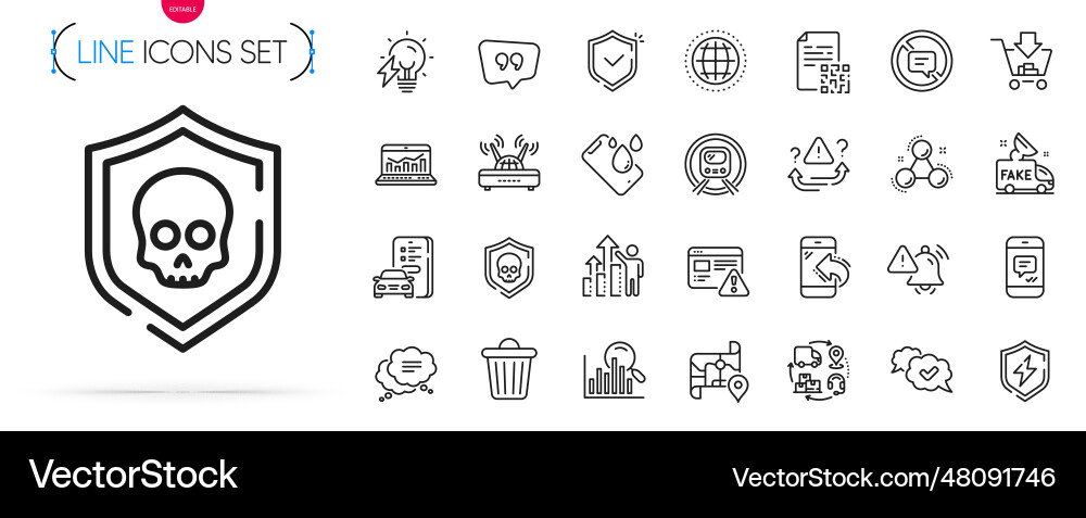 Pack of incoming call search and map line icons Pack of incoming call search and map line icons vector image