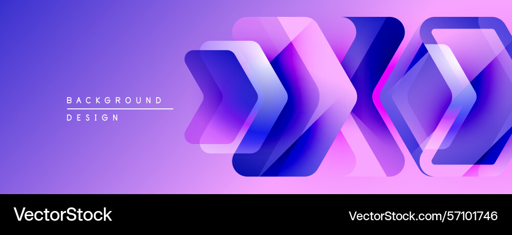 Purple gradient background features layered Purple gradient background features layered Vector Image