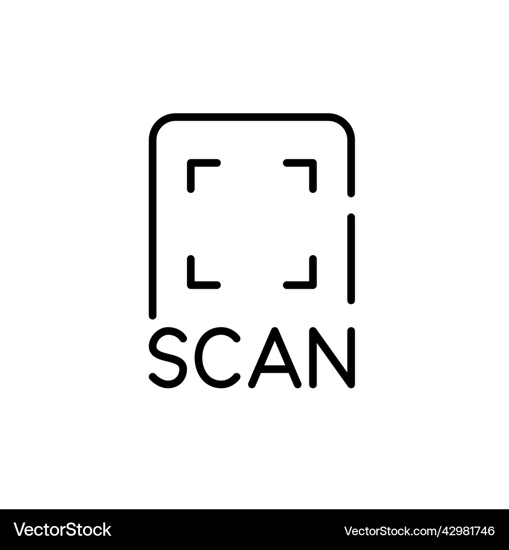Scan a qr code with your smartphone pixel perfect Scan a qr code with your smartphone pixel perfect vector image