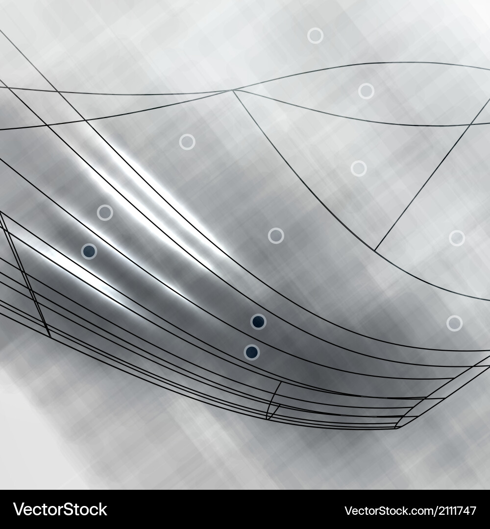 Abstract retro technology technical background Vector Image