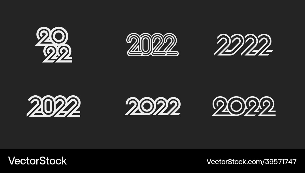 Frohes neues Jahr 2022 und fröhliche Weihnachten Frohes neues Jahr 2022 und fröhliche Weihnachten vektorbild