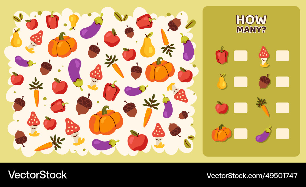 How many game template vector image