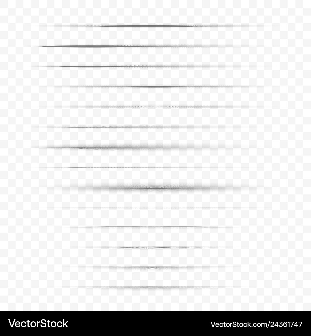Shadows with soft edges isolated on transparent Shadows with soft edges isolated on transparent vector image