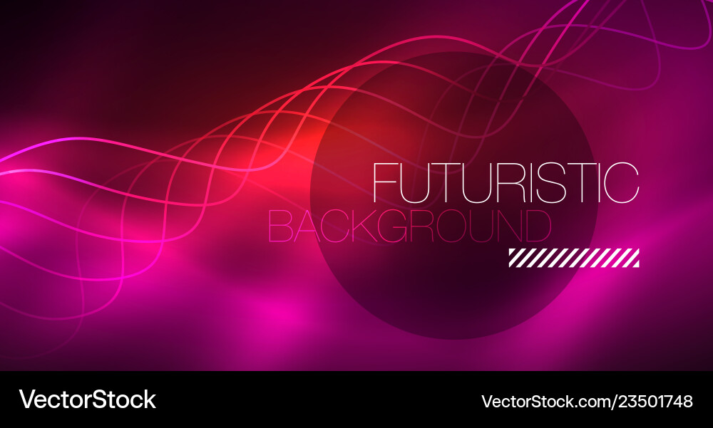 Abstract shiny glowinng color wave design element Abstract shiny glowinng color wave design element Vector Image