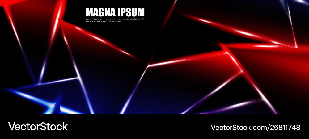 Background a luminous triangle shape design Background a luminous triangle shape design Vector Image