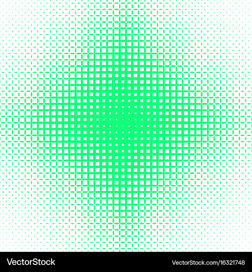 Symmetrical halftone ellipse pattern background vector image