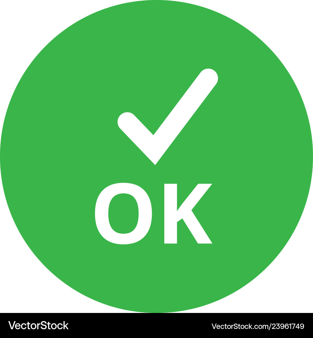 Check mark icon design template isolated Check mark icon design template isolated vector image