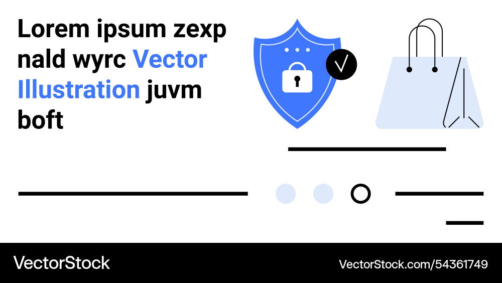 E-commerce security icon shield with lock E-commerce security icon shield with lock vector image