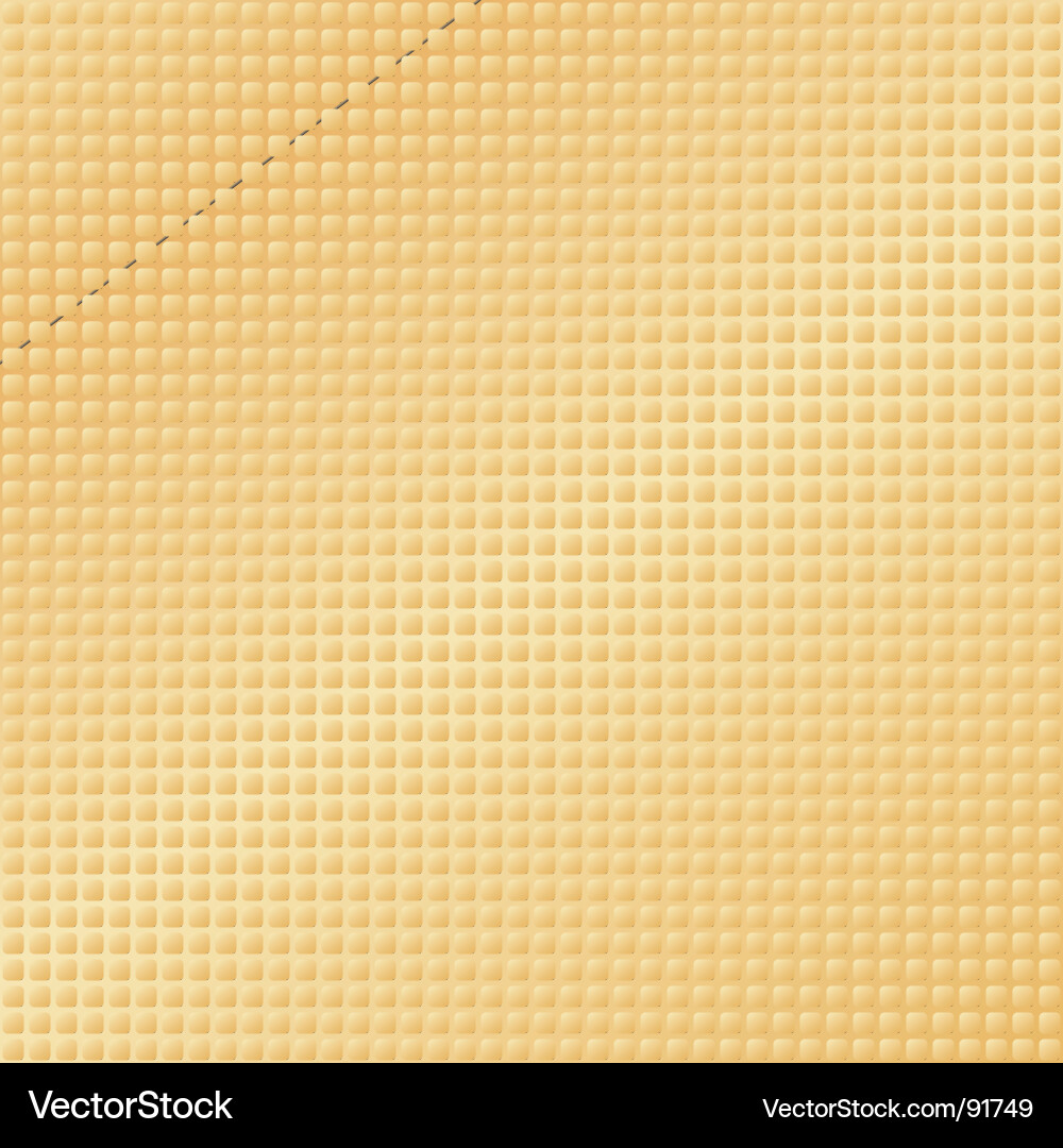 Golden textured pattern vector image
