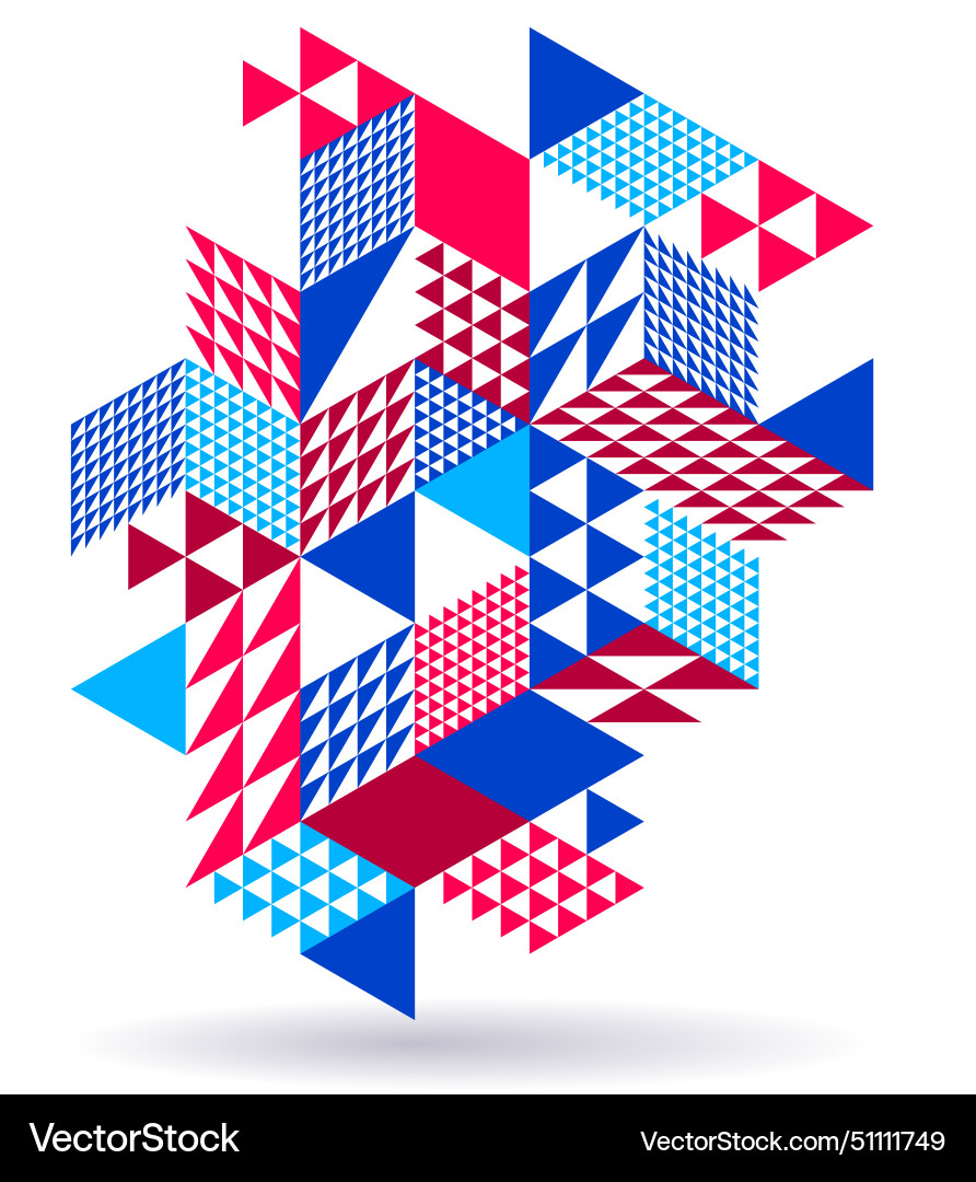 Isometric Cube Pattern vector image