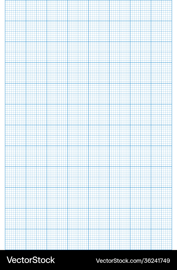 Millimeter graph paper grid abstract squared Millimeter graph paper grid abstract squared vector image