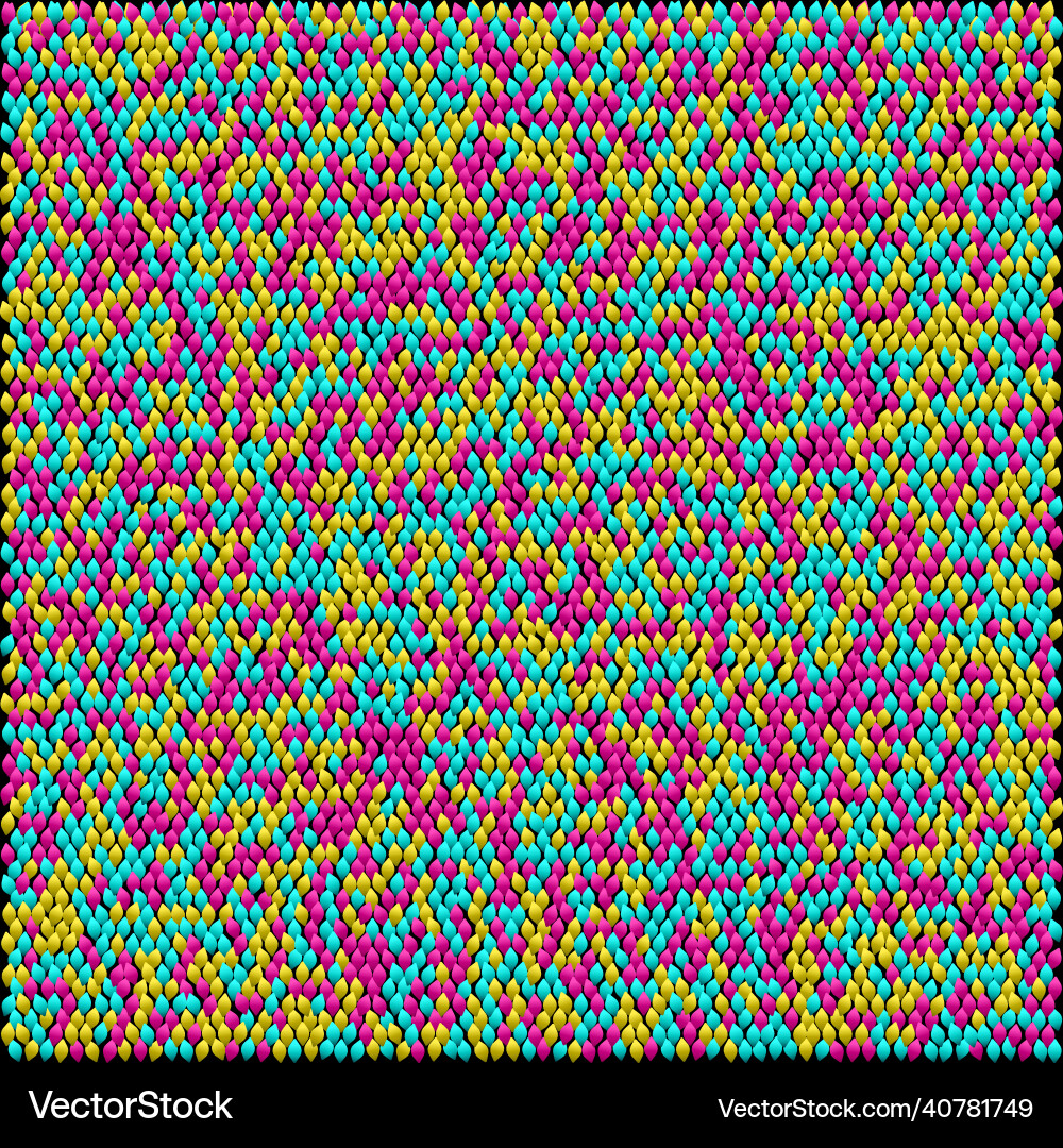 Pixelated point background based on primary vector image