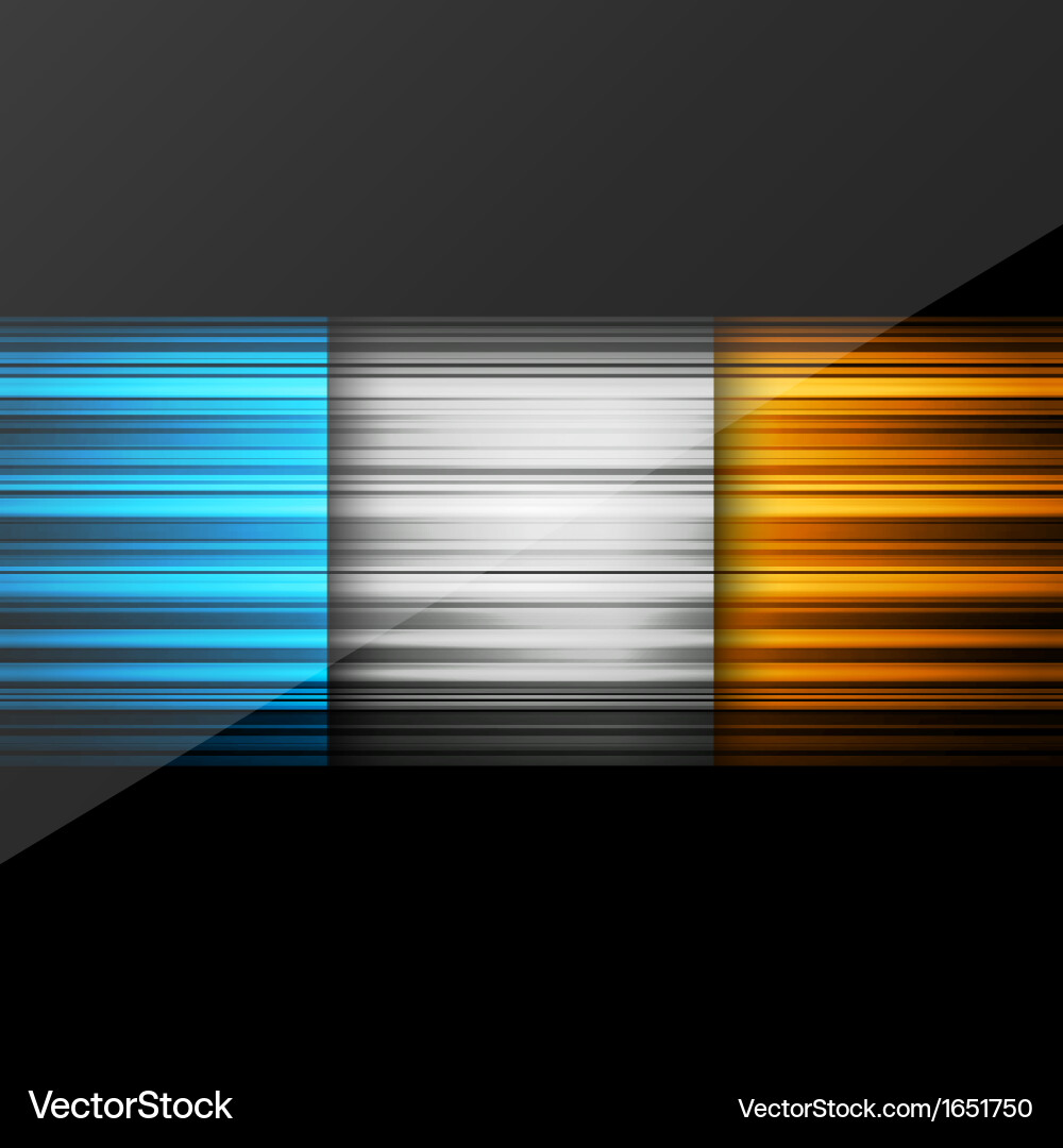 Abstract background with colored lines on paper Vector Image