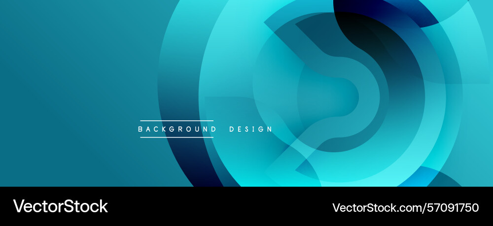 Abstract blue layers create dynamic circular Abstract blue layers create dynamic circular Vector Image