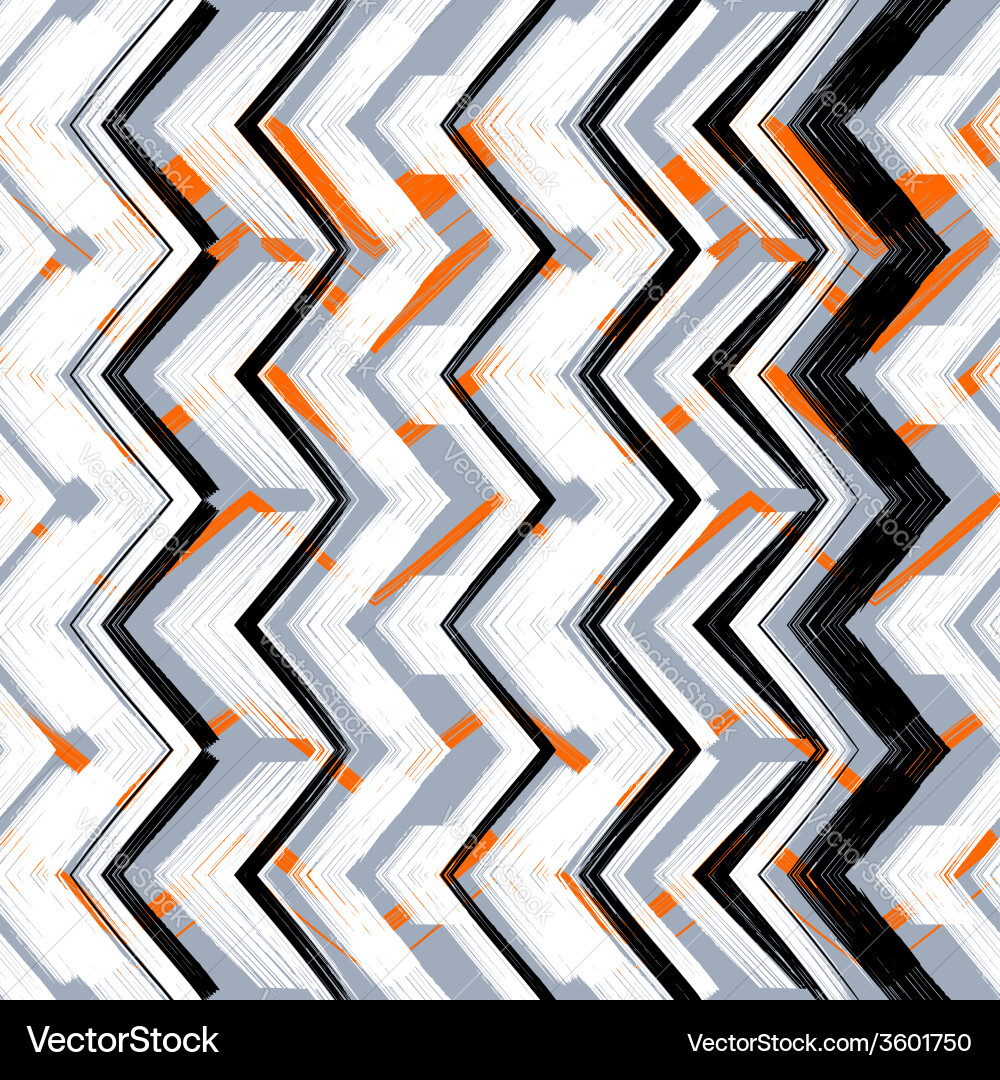 Colorful Zigzag Pattern vector image
