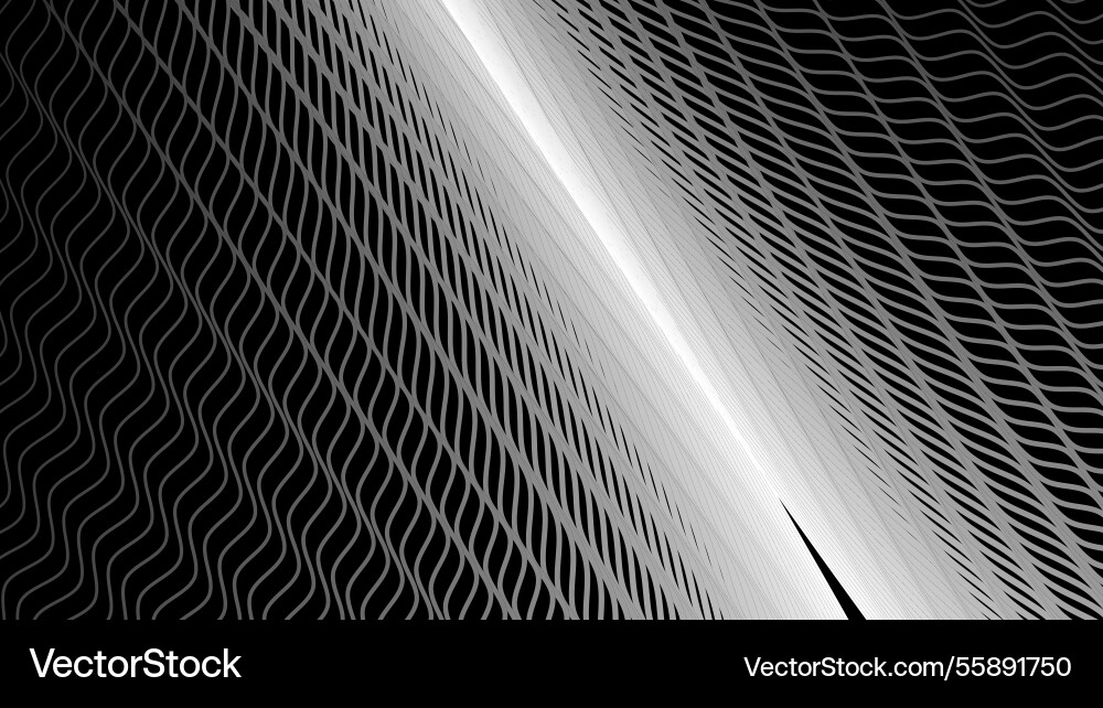 Dark background with wavy lines abstract Dark background with wavy lines abstract Vector Image