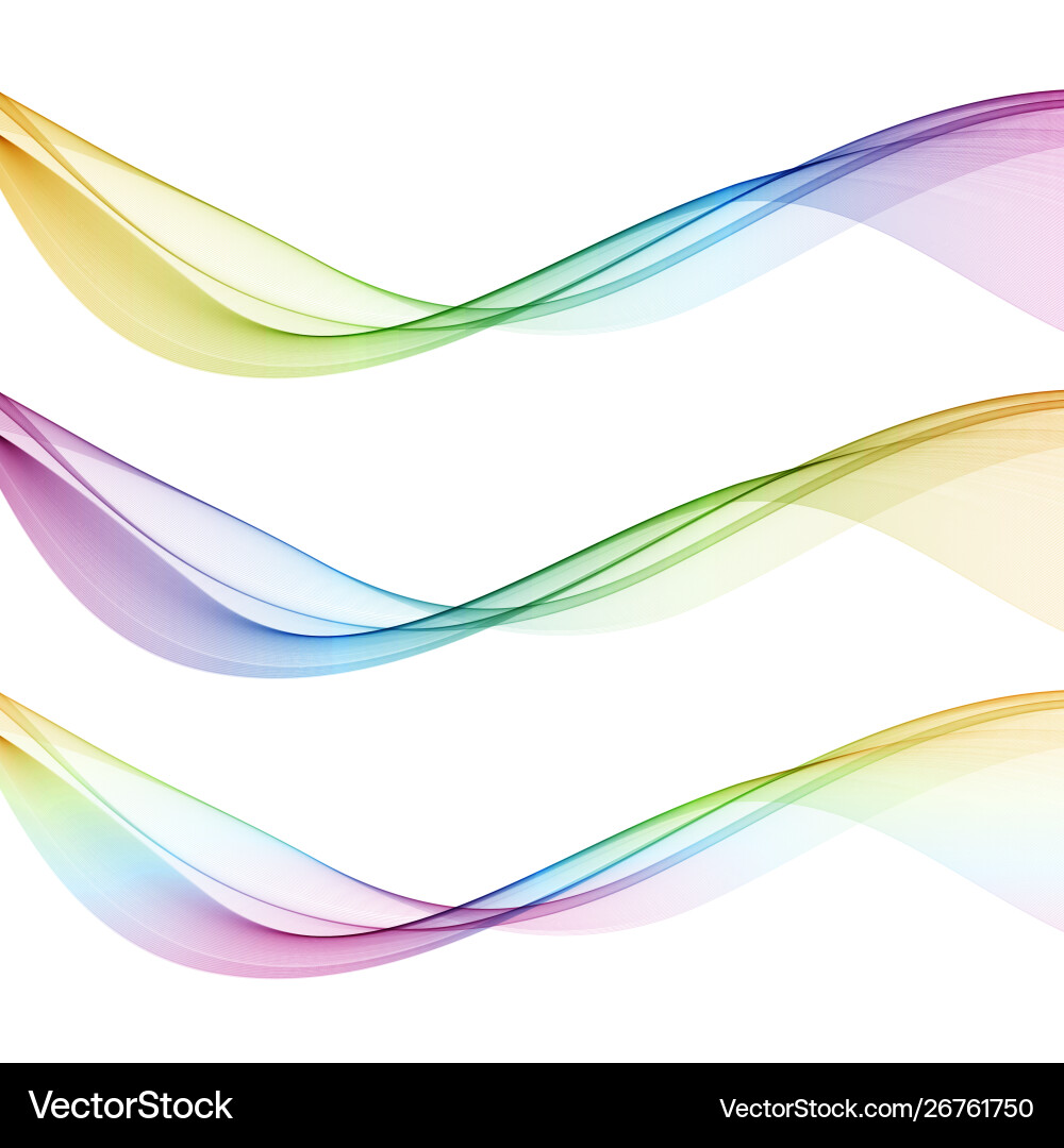 Green blue speed abstract lines flow minimalistic Vector Image