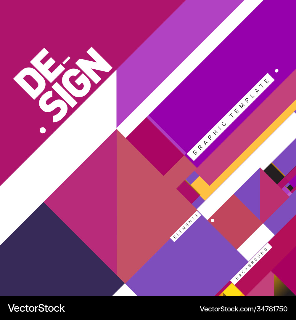 Modern colorful background material design Modern colorful background material design vector image