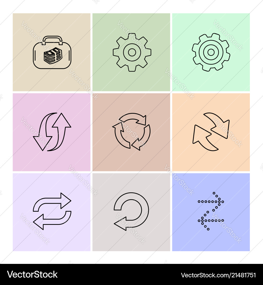 Arrows directions pointer arrow user vector image