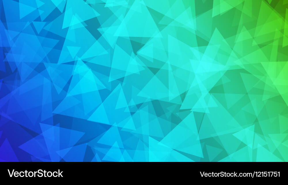 Geometric Triangle Pattern vector image