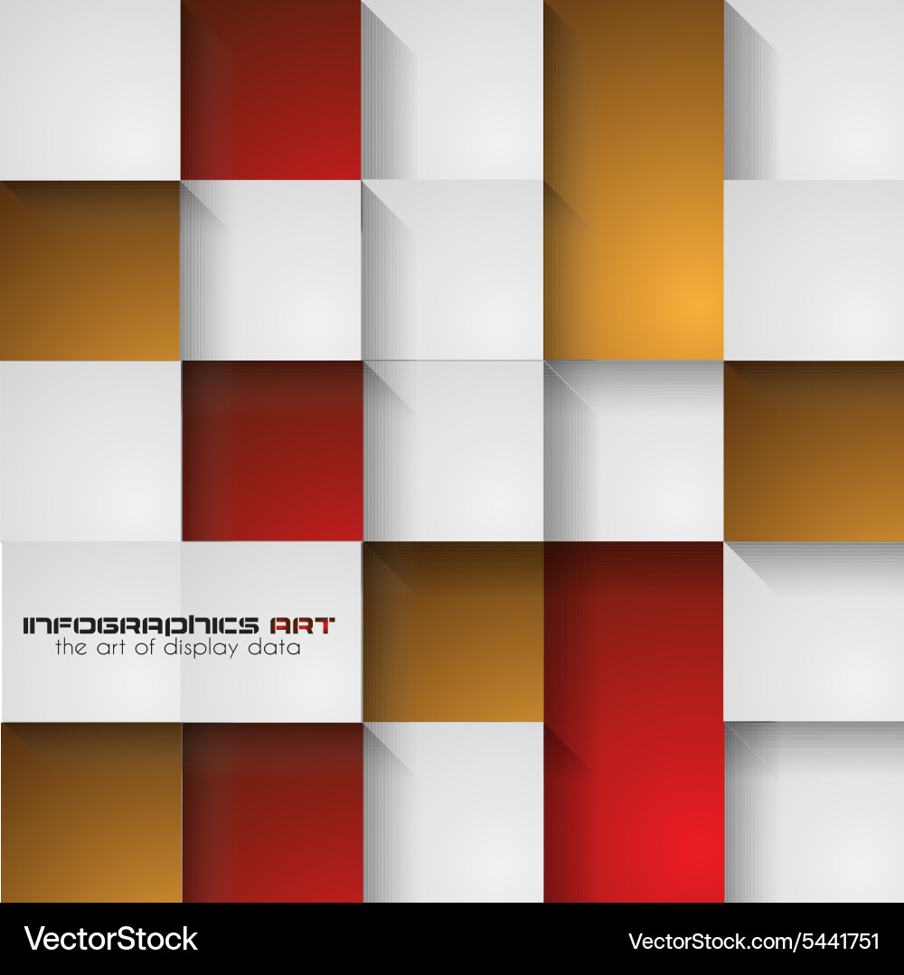 Modern ui flat style infographic layout for data vector image