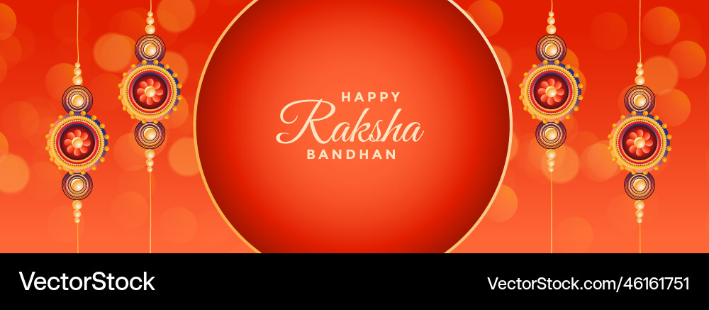 Schöne raksha bandhan indian festival banner Schöne raksha bandhan indian festival banner vektorbild
