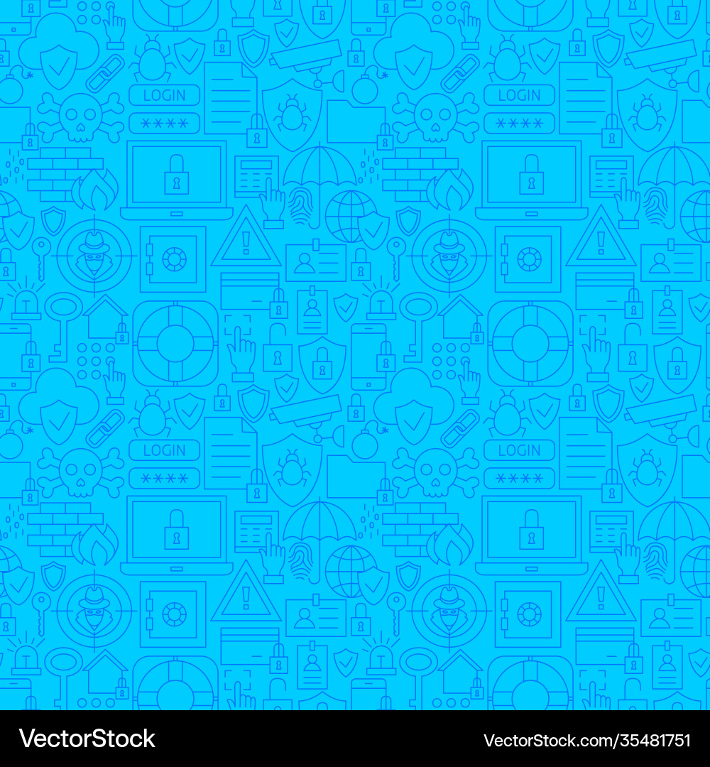 Security line seamless pattern Security line seamless pattern vector image